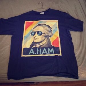 Vintage Shirt of Alexander Hamilton, A. Ham